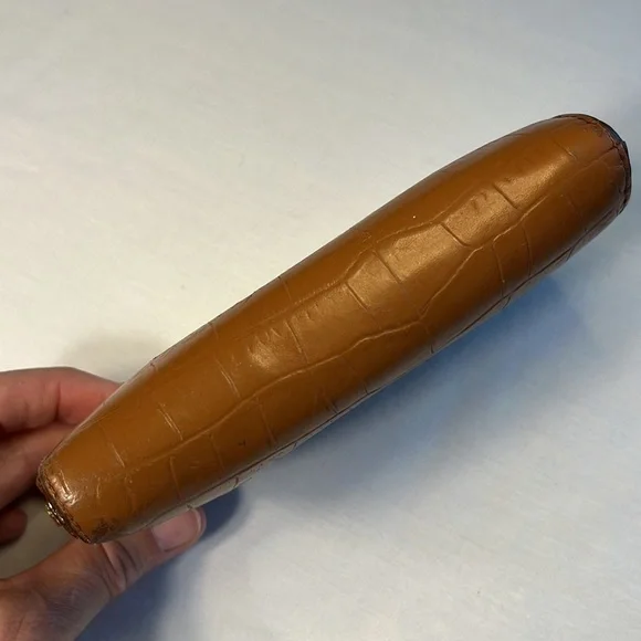 VTG Lauren Ralph Lauren leather wallet 2-sided zip expandable - Picture 4 of 15